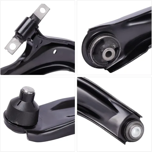 Vista 2 de LCWRGS Brazos de control delanteros inferiores con rótulas de repuesto para Nissan Rogue 2.5L 2008-2013, Nissan Rogue Select 2014-2015 2.5L MS30194