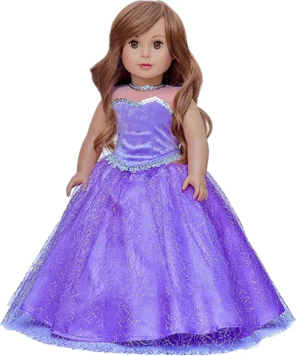 Vista 8 de Misty Lilac - Conjunto de 2 piezas para muñecas de 18 pulgadas - (Doll no incluido)