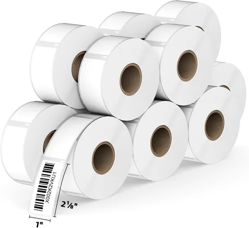Vista 12 de Reemplazo de etiquetas térmicas directas compatibles para Dymo 30252 (1-1/8 pulgadas x 3-1/2 pulgadas), 24 rollos de etiquetas de dirección