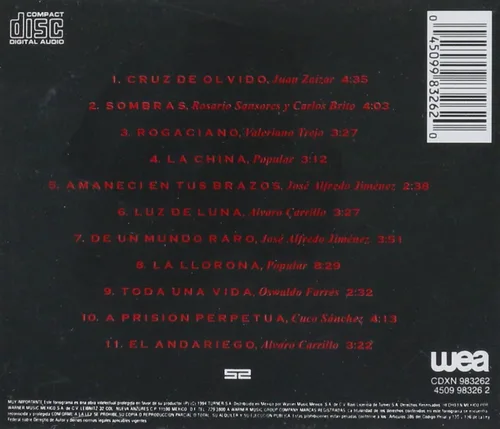 Vista 2 de Chavela Vargas La Llorona Import