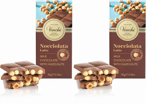 Vista 7 de Venchi - 85% Barra de chocolate extra oscuro, 3.52 onzas - Mezclas de cacao fino - Sin gluten - Vegano (paquete de 2)