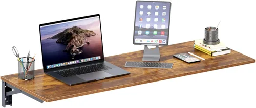 Vista 15 de Mesa plegable montada en la pared Need - Mesa plegable para comedor pequeño de alta resistencia Longitud 76 cm Ancho 51 cm Adición perfecta