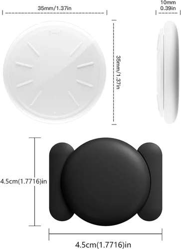 Vista 7 de Mini rastreador GPS para vehículos sin tarifa mensual, 1 rastreador GPS para automóvil, rastreador oculto para automóvil con funda, rastreador