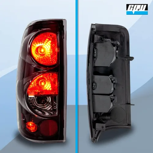 Vista 6 de CPW Luces traseras compatibles con Chevrolet Silverado 1999 2000 2001 2002 2003 2004 2005 2006 [GMC Sierra 1999-2003] luces traseras