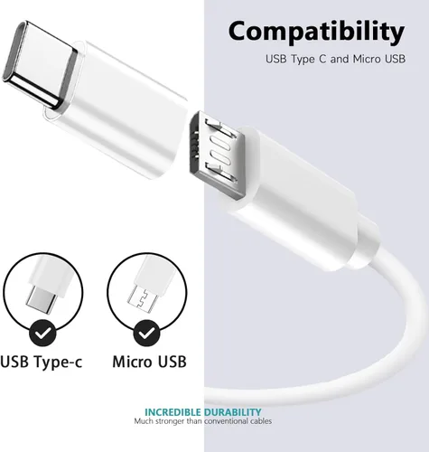 Vista 3 de Paquete de 2 cargadores de panel solar de 5 V 7 W compatibles con Arlo Essential 2K para exteriores de 2ª generación, cámara Arlo Essential XL de 2ª