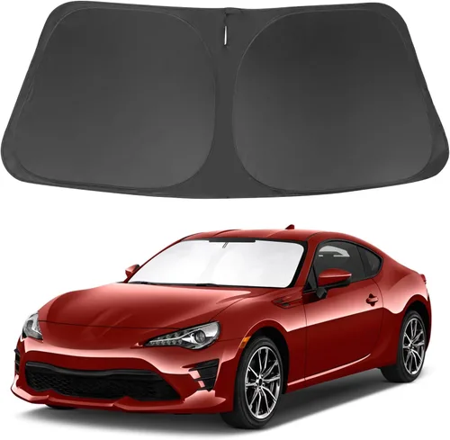 Vista 146 de Parasol para parabrisas de ajuste personalizado para BMW X1 F48 2016-2022, accesorios plegable, bloqueador solar protege el automóvil de los rayos