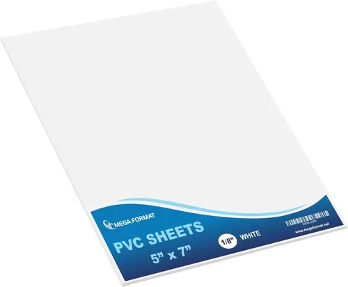 Vista 33 de Mega Format Hojas de plástico de PVC expandido – Hoja negra rígida de 5 x 7 pulgadas para manualidades, señalización y exhibiciones – Sintra