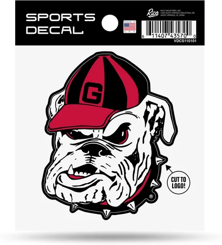 Rico Industries NCAA - Calcomanía unisex para adultos con logotipo primario 4 x 4