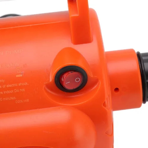 Vista 7 de Fdit Bomba de aire eléctrica portátil para inflables, bomba de aire de llenado rápido para acampar al aire libre, cojines inflables, camas