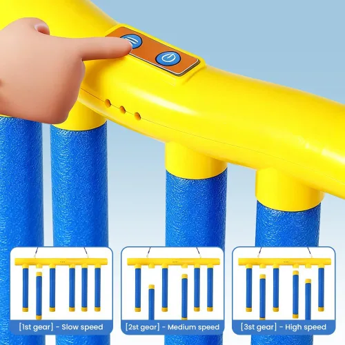 Vista 4 de Juego de desafío reflectante Drop Stick 2026, nueva herramienta de entrenamiento de reacción multisensorial, velocidad ajustable con 3 engranajes