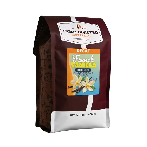 Vista 46 de Café Fresh Roasted, 100% descafeinado colombiano procesado con agua, 12 oz, tostado medio, kosher, molido