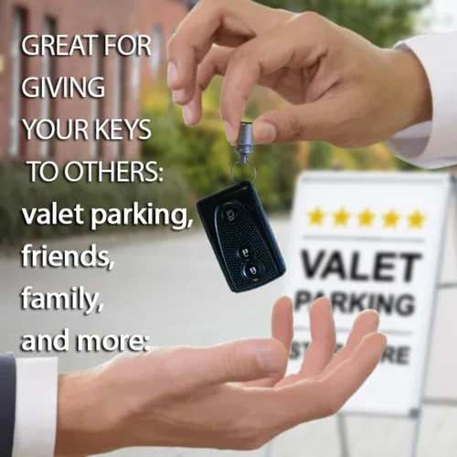 Vista 2 de JVCOM Titanium Quick Release Keychain - 360 Rotation, Heavy Duty Key Clip, with Carabiner and Key Ring - for Men and Women.