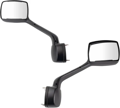 Vista 187 de TRQ Conjunto de 2 piezas de espejo lateral para conductor y pasajero, ajuste eléctrico, sin calefacción, sin memoria, color negro, compatible