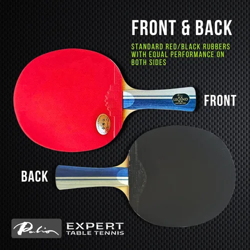 Vista 4 de Palio Legend 2 raqueta para tenis de mesa y estuche