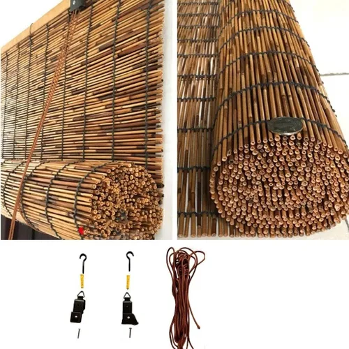 Vista 4 de Persianas enrollables opacas de 42 pulgadas de ancho x 72 pulgadas de largo, 45 pulgadas de ancho x 72 pulgadas de largo, ventana enrollable