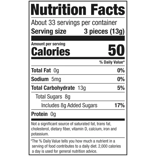 Vista 6 de Bastones de caramelo de menta mini festivos de Brach's, caramelo de Navidad, caja de 100