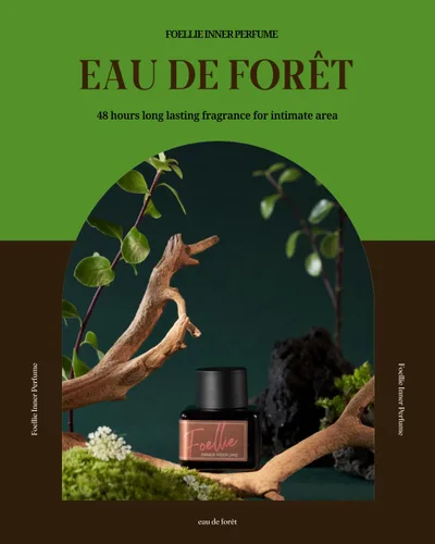 Vista 2 de Foellie Perfume interior Eau De Foret 0.2 fl oz(0.169 fl oz) Lencería y ropa interior de larga duración Fragancia Aplicación humana Probada