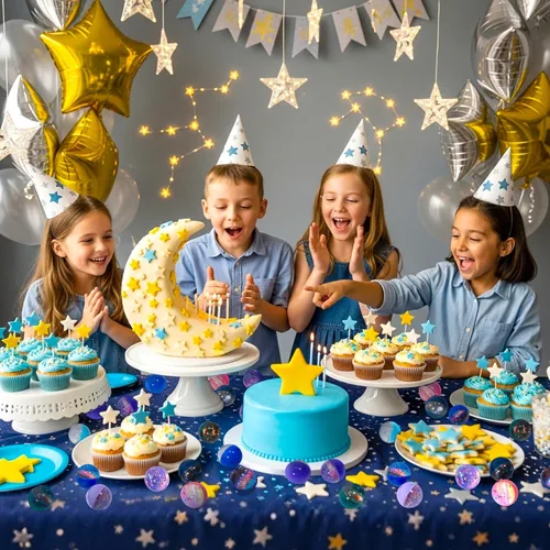 Vista 2 de Pllieay 20 bolas rebotantes, bolas espaciales hinchables a granel de 1.260 in con temática espacial para recuerdos de fiesta de niños, rellenos