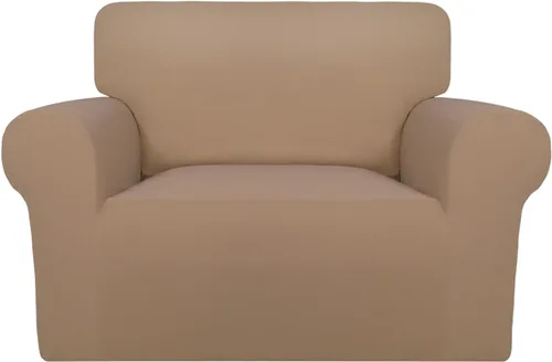 Vista 80 de PureFit Funda súper elástica para sofá reclinable con bolsillo, funda de sofá suave y antideslizante de elastano, lavable, protector de muebles