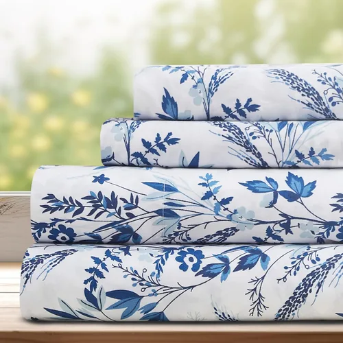 Vista 12 de DREAMCARE - Juego de sábanas de tamaño individual XL, 3 piezas, refrescantes, extralargas, suaves y duraderas de 100% poliéster de microfibra