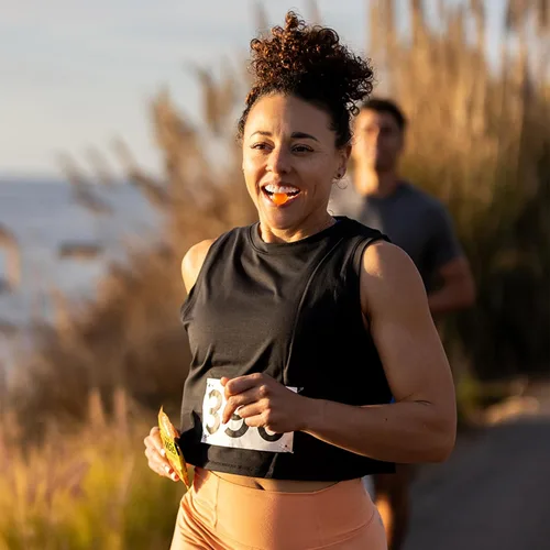 Vista 13 de Honey Stinger Masticables energéticos orgánicos Citrus Splash, sin gluten y sin cafeína, para ejercicio, correr y rendimiento, nutrición deportiva