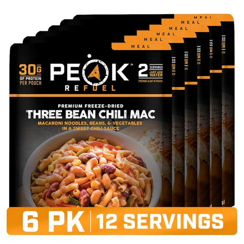 Vista 31 de Peak Refuel Pasta de Carne con Salsa Marinara 49g de Proteína 1040 Calorías Carne 100% Real Comida Premium Deshidratada al Vacío