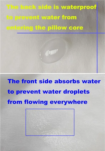 Vista 5 de Protectores de almohada impermeables con cremallera, 4 unidades, a prueba de polvo, humedad y sudor, funda protectora de almohada suave y acogedora