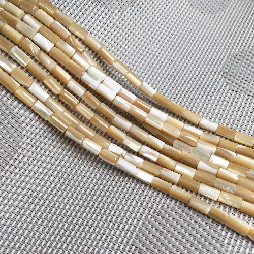 Cuentas de concha natural, cuentas sueltas de piedras preciosas naturales para hacer joyas, bricolaje para accesorios de pulsera, collar