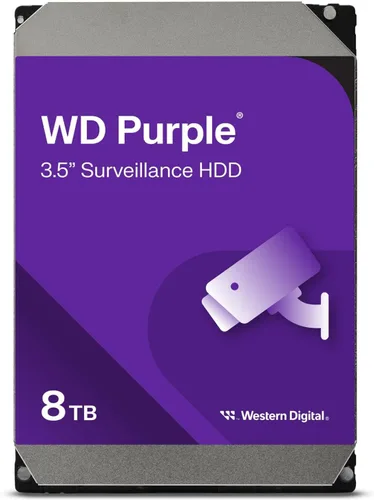 Vista 5 de Western Digital - Disco duro interno de vigilancia WD Purple de 2 TB, SATA 6 Gb/s, caché de 64 MB, 3.5 pulgadas, WD23PURZ