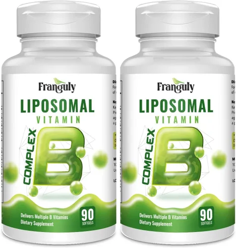 Vista 10 de Complejo B liposomal para B12 metilado de alta absorción, L-metifolato (5-MTHF), vitaminas B activas completas con colina inositol-energía