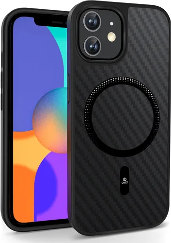 Vista 11 de ONES Funda delgada para iPhone 8 Plus / 7 Plus, cubierta de patrón de fibra de carbono, funda protectora a prueba de golpes con diseño minimalista