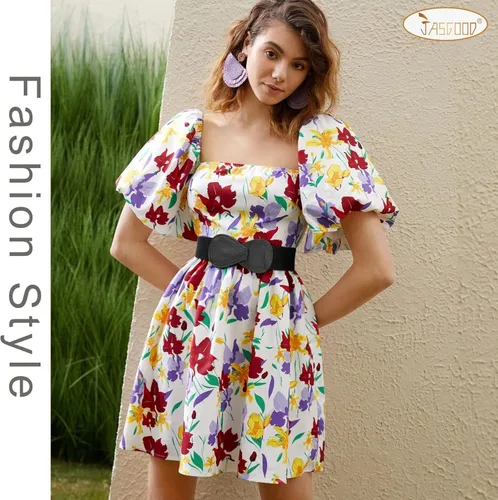 Vista 7 de JASGOOD Cinturón elástico vintage para mujer, cinturón de cintura ancha y elástico vintage