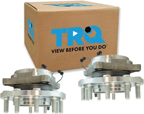 Vista 116 de Conjunto de rodamiento de rueda y buje TRQ para parte trasera izquierda y derecha, 2 piezas, compatible con Ford Expedition 2007-2010 y Lincoln