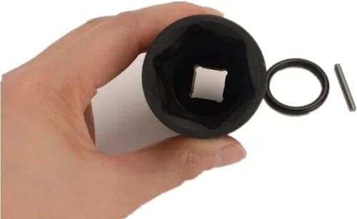 Vista 5 de FLZOSPER Toma de impacto de 6 puntos de 1/2 pulgada x 0.354 in de profundidad, 42 CR-MO