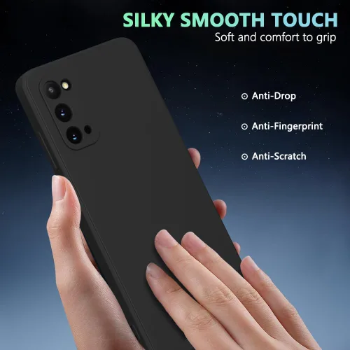 Vista 618 de Funda para Samsung Galaxy Note 8, color negro, resistente a los arañazos con tacto suave, delgada funda delgada para Samsung Galaxy Note 8