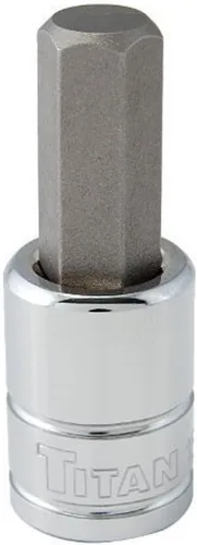 Vista 8 de Titan 15602 1/4-Inch Drive x 0.079 in Hex Bit Socket