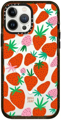 Vista 236 de CASETiFY Impact - Funda para iPhone 13 [Probada contra caídas de grado militar 4X / Protección contra caídas de 8.2 pies / Compatible con Magsafe]