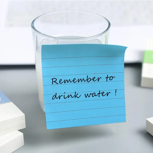 Vista 7 de 9 blocs de notas adhesivas de 3 x 3 pulgadas, colores brillantes, autoadhesivas, notas adhesivas superadhesivas, paquete de gran valor