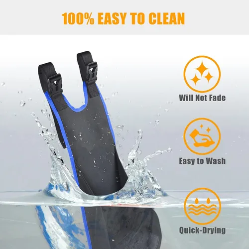 Vista 4 de Apoyapiés trasero para ATV, universal ajustable plegable resistente al desgaste, estribos traseros compatibles con Sportsman Rancher Griz