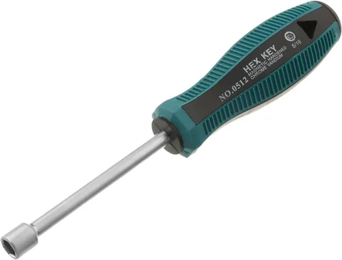 Vista 17 de Utoolmart Destornilladores de tuerca hexagonal de 1/2 pulgada no magnéticos, punta de seis puntos, 2
