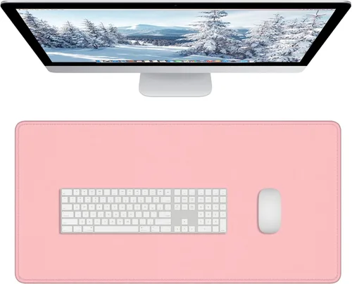 Vista 36 de Dapesuom Alfombrilla grande para mouse, alfombrilla de mouse para juegos extendida con bordes cosidos, alfombrillas de escritorio de tamaño completo