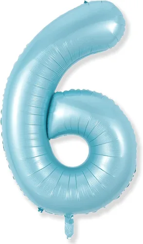 Vista 110 de Globos de Sirena Número 0 de 40 Pulgadas, Juego de Globos de Números Grandes Morado Verde Azulado Arcoíris 0-9, Globos de Números de Papel