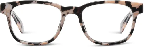 Vista 7 de Peepers by PeeperSpecs Kent - Lentes de lectura cuadrados suaves con bloqueo de luz azul Negro