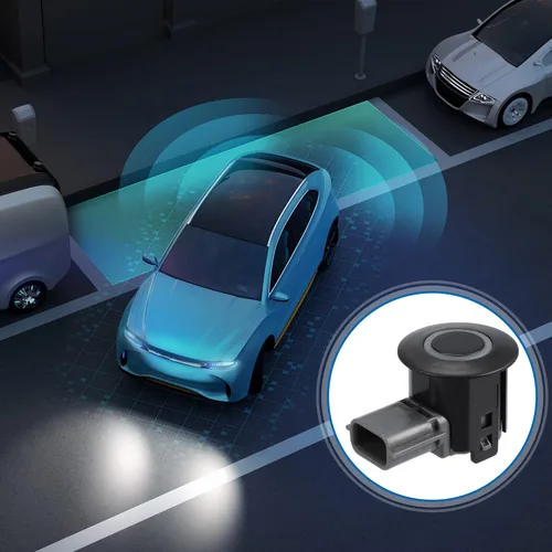 Vista 3 de X AUTOHAUX Sensor de estacionamiento de respaldo de parachoques trasero PDC para Nissan Pathfinder 2013-2017 para Infiniti QX60 2014-2015 para JX35