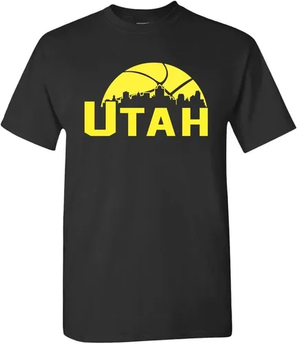 Vista 15 de Xtreme Apparrel Camiseta Team Cityscape Skyline para los fanáticos del baloncesto