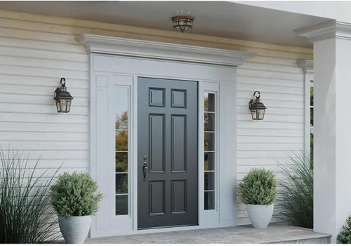 Vista 2 de Progress Lighting P5687-20 Andover para exteriores, 5-1/2 pulgadas de ancho x 12-1/2 pulgadas de alto, bronce