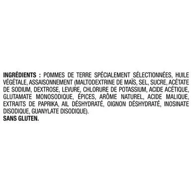 Vista 5 de Lay's Ruffles Papas fritas, todas aderezadas, 7.1 onzas, {Importadas de Canadá}