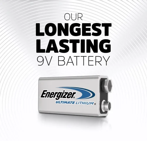 Vista 3 de Energizer Baterías de 9 V, Ultimate Lithium, versión original, 2