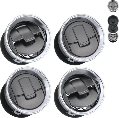 Vista 6 de TQPONLY Calentador de CA para salpicadero, conducto de aire, rejilla de ventilación (negro) compatible con Ford F150/2006-2008 Lincoln Mark LT