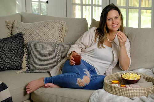 Vista 4 de Amish Country Popcorn Paquete de 6 paquetes de polvo de palomitas de maíz, anticuado, sin OMG